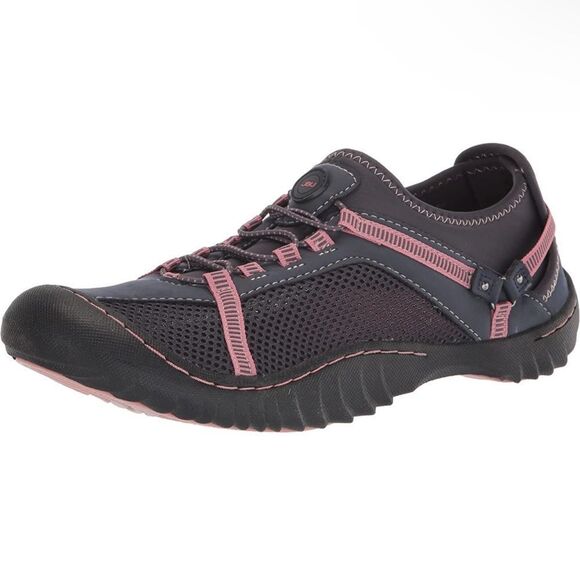 JBU Shoes - JBU by Jambu Women's Tahoe Water Ready Sneaker Dark Lavender/Brick size 9M